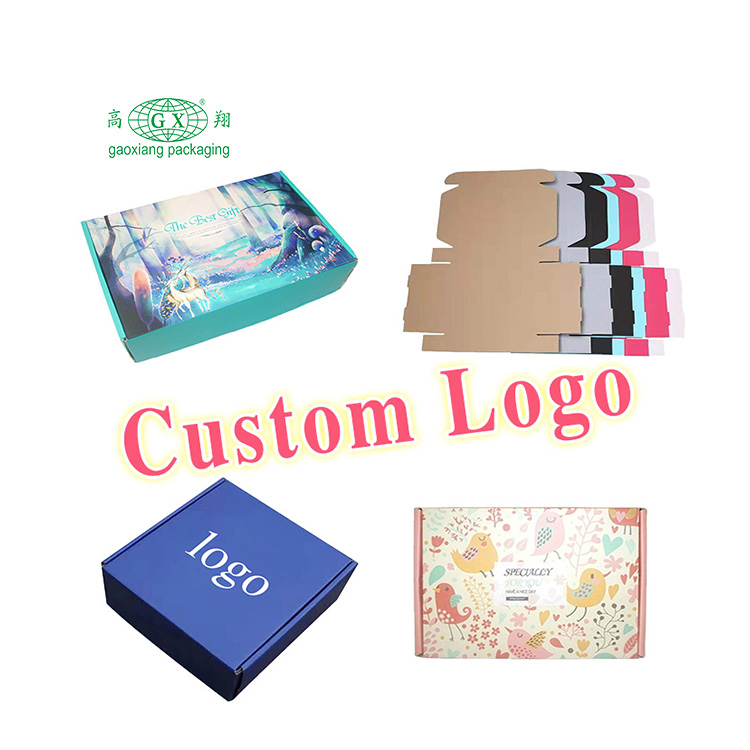 Wholesale custom logo printed elegant fashion gift cardboard paper eyelash packaging box