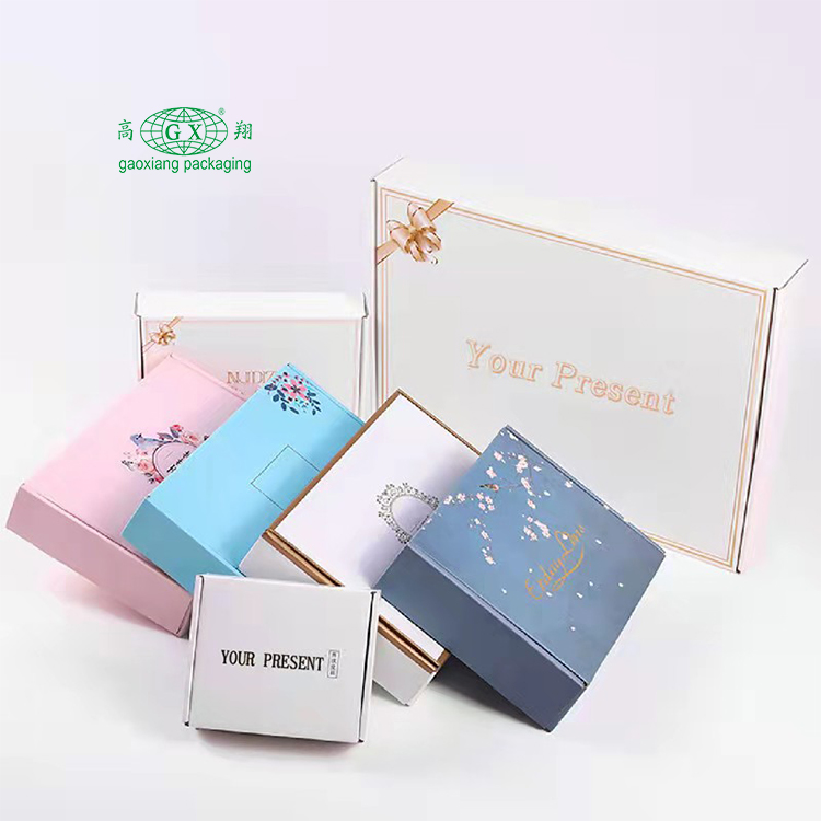 Wholesale custom logo printed elegant fashion gift cardboard paper eyelash packaging box