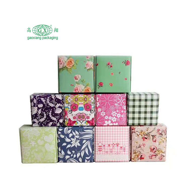 Wholesale custom logo printed elegant fashion gift cardboard paper eyelash packaging box