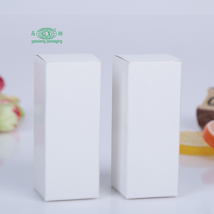 Wholesale cosmetic packaging box custom design essential oil bottle box kraft paper box