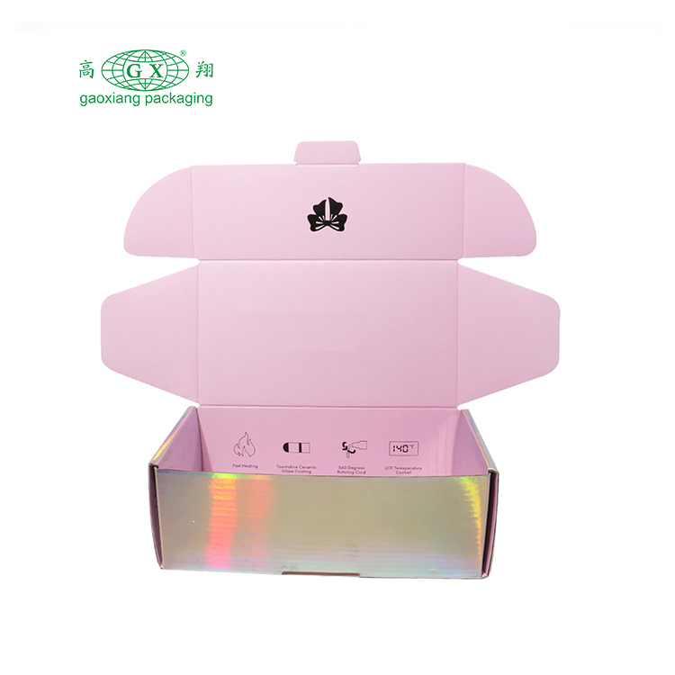 Customized packaging manufacturing colored durable corrugated packaging boxes