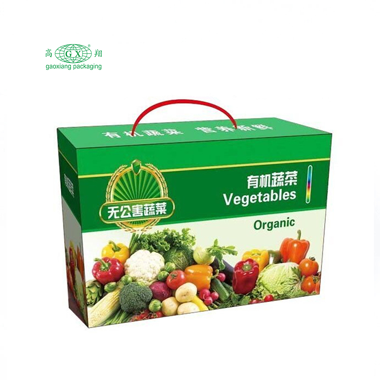 Custom corrugated board fruits packing boxes