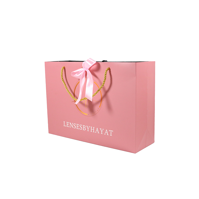 Custom luxury gift garment paper shopping bags with logo print